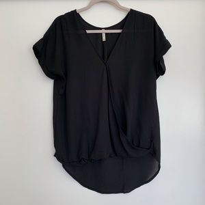 DNA Cotoure Black Wrap Top